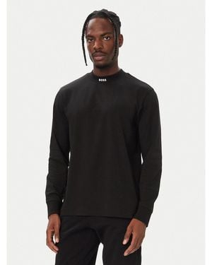 BOSS Longsleeve 50576916 Regular Fit - Schwarz