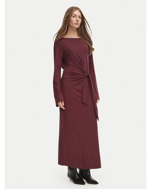 BOSS Kleid Für Den Alltag 50568970 Regular Fit - Rot