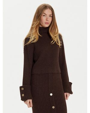 ViCOLO Rollkragenpullover 55016S Regular Fit - Braun