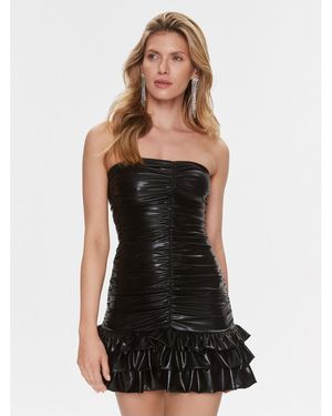 Kontatto Coctailkleid Mr1041 Slim Fit - Schwarz