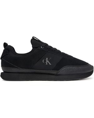 Calvin Klein Sneakers Retro Runner Sock Laceup Mix Hm0Hm02305 - Schwarz