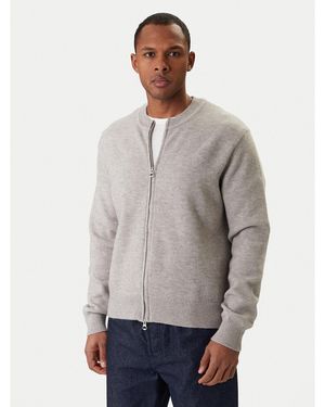 Jack & Jones Strickjacke Scope 12286797 Relaxed Fit - Grau