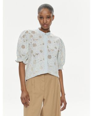 Bruuns Bazaar Bluse Larin Bbw3950 Regular Fit - Grau