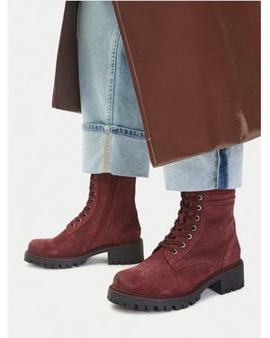 LASOCKI Schnürschuhe Ceo-Wi16-D-466-05 - Rot