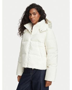 Lacoste Daunenjacke Bf8434 Regular Fit - Weiß