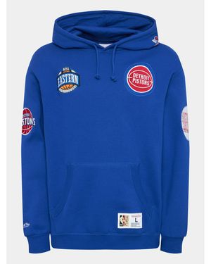 Mitchell & Ness Sweatshirt Fphd4987 Regular Fit - Blau