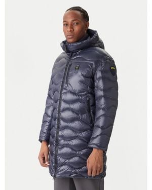 Blauer Daunenjacke Impermeabile 25Wbluk03068 Regular Fit - Blau