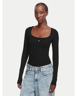 Guess Body W6Yp21 K4356 Slim Fit - Schwarz