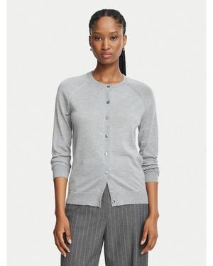 BOSS Strickjacke Fonami 50545031 Regular Fit - Grau