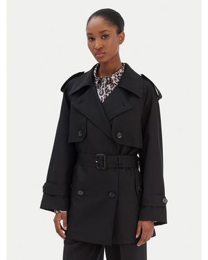 Joop! Tenchcoat Carrie 30101902 Regular Fit - Schwarz