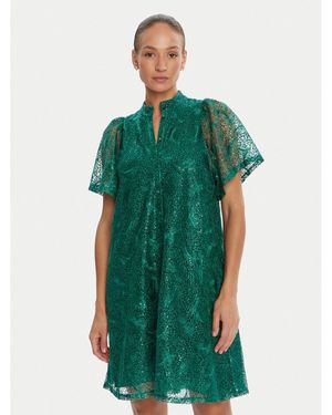 Bruuns Bazaar Coctailkleid Palm Philly Bbw4541 Loose Fit - Grün