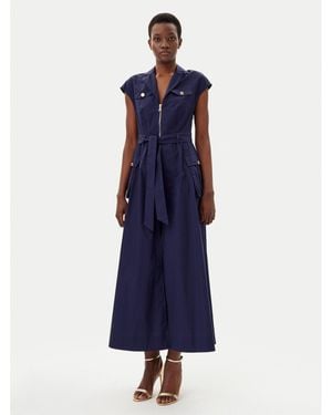 GAUDI Hemdkleid 511Fd15014 Regular Fit - Blau