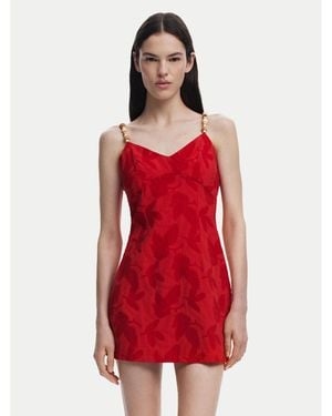 Desigual Coctailkleid Tigris 25Swvw85 Slim Fit - Rot