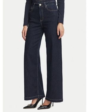Guess Jeans W6Ba1C D2573 Wide Leg - Blau