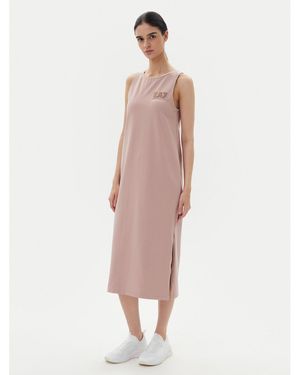 EA7 Kleid Für Den Alltag 7W000180 Af12484 U4079 Regular Fit - Pink