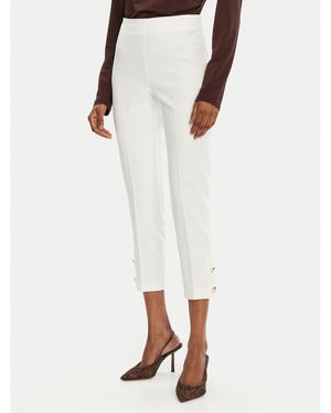 Rinascimento Stoffhose Cfc0122858003 Regular Fit - Weiß