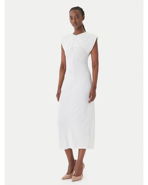 Fracomina Coctailkleid Fs26Sd2008W62601 Slim Fit - Weiß