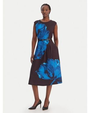 DKNY Coctailkleid Dd5N3J04 Regular Fit - Blau