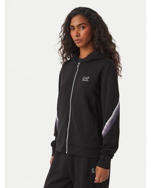 EA7 Sweatshirt 7W001514 Af12501 Uc001 Regular Fit - Schwarz