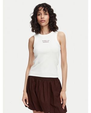 Vero Moda Top Nira 10341982 Slim Fit - Weiß