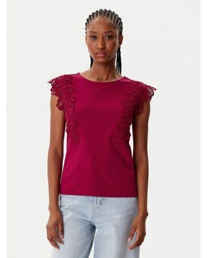 Morgan Bluse 252-Dflower Regular Fit - Rot