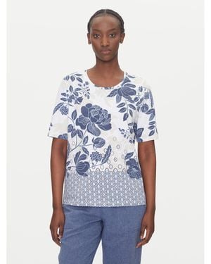 Olsen T-Shirt 11105108 Regular Fit - Blau