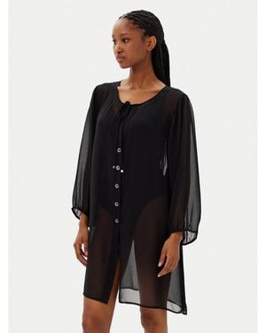 MICHAEL Michael Kors Kimono Mm2R791 Regular Fit - Schwarz