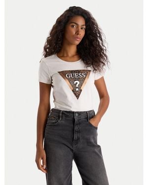Guess T-Shirt W5Bi28 J1314 Slim Fit - Grau