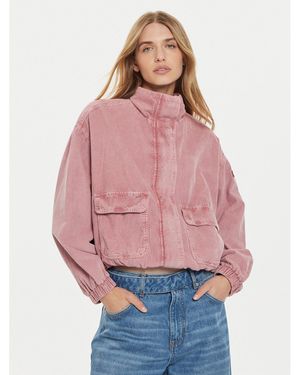 Roxy Übergangsjacke Slow Song Erjjk03614 Oversize - Rot