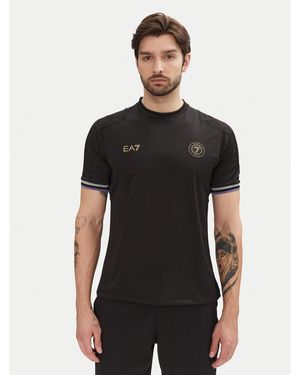 EA7 T-Shirt 7M000256 Af13537 Uc001 Regular Fit - Schwarz