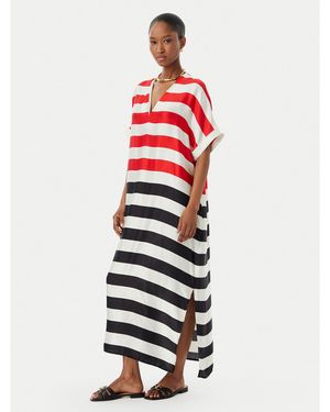 Lola Casademunt Sommerkleid Ls2616013 Relaxed Fit - Rot