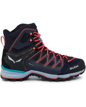 Salewa Trekkingschuhe Ws Mtn Trainer Lite Mid Gtx Gore-Tex 61360-3989 - Blau