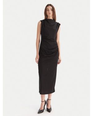 Marella Coctailkleid Scuola 2523626011 Slim Fit - Schwarz