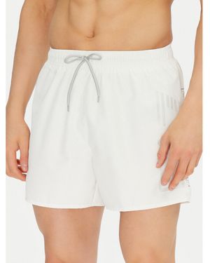 EA7 Badeshorts 7M000550 Af14497 F0065 Regular Fit - Weiß
