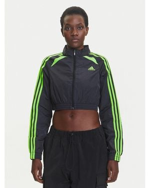adidas Sweatshirt Teamgeist Adicolor Jz8273 Slim Fit - Grün