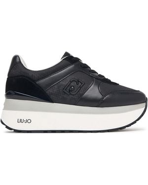 Liu Jo Sneakers Maxi Wonder Plus 02 Bis Bf6011 Px902 - Blau