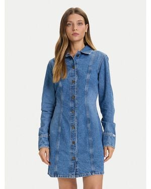 Guess Jeanskleid W5Bk48 D5M48 Slim Fit - Blau