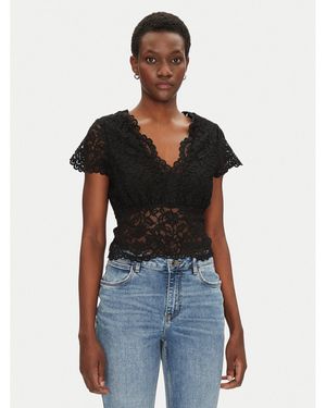 Morgan Bluse 241-Dansa Slim Fit - Schwarz