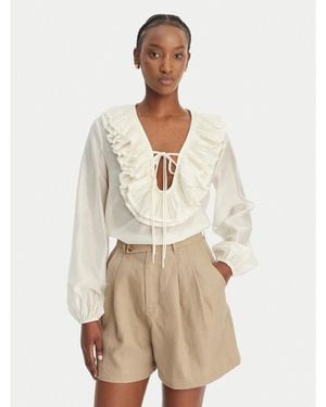 ELEH Bluse Ss260116 Regular Fit - Natur