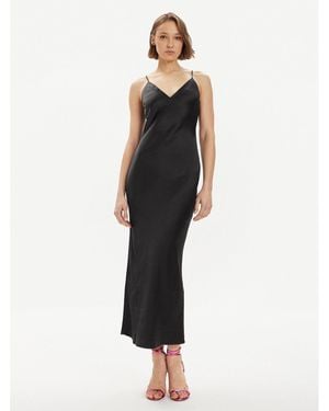 Gina Tricot Sommerkleid 21038 Regular Fit - Schwarz