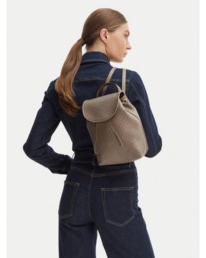 Calvin Klein Rucksack Emblem Aop Mini Backpack Lv04F3507G - Blau