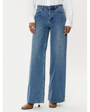 MICHAEL Michael Kors Jeans Mf49065Fau Wide Leg - Blau