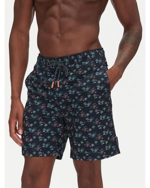 Tom Tailor Badeshorts 1045070 Regular Fit - Blau