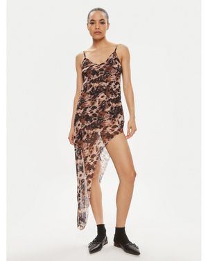 One Teaspoon Sommerkleid Goldie 26320 Slim Fit - Braun