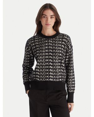 DKNY Pullover P5Msax92 Regular Fit - Schwarz