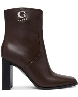 Guess Stiefeletten Flfged Lea10 - Braun
