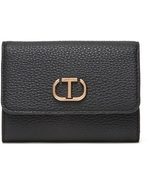Twinset Damen Geldbörse 251Td8065 - Schwarz
