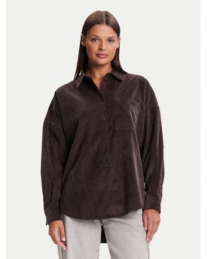 Vero Moda Hemd Sanne 10317194 Oversize - Braun