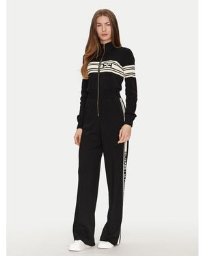 Elisabetta Franchi Jumpsuit Kt-54S-51E2 Regular Fit - Schwarz