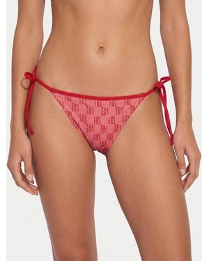 HUGO Bikini-Unterteil Monogram Side Tie 50555665 - Rot